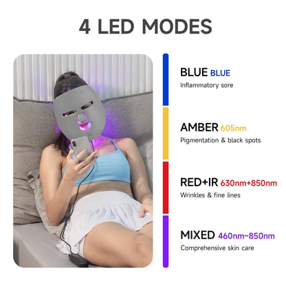 Advanced LED Facial Mask for Acne and Anti Aging