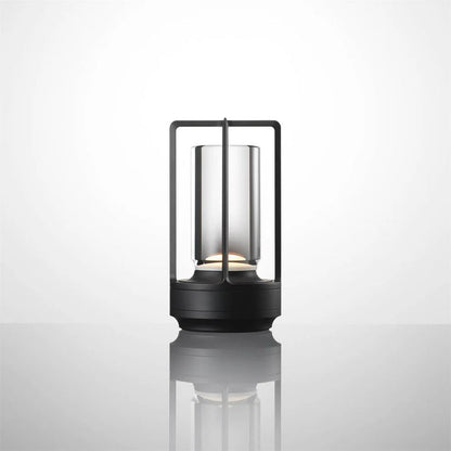 Battery Powered Glass Table Lamp – Compact Mood Lighting
