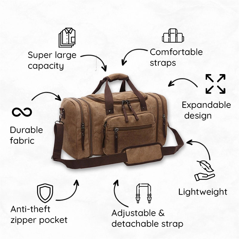 Big Spacious Duffel Bag