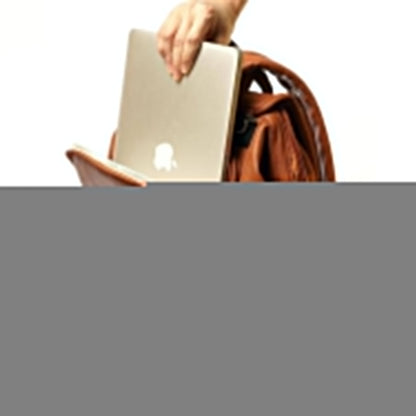 Large Capacity PU Leather Diaper Bag Backpack