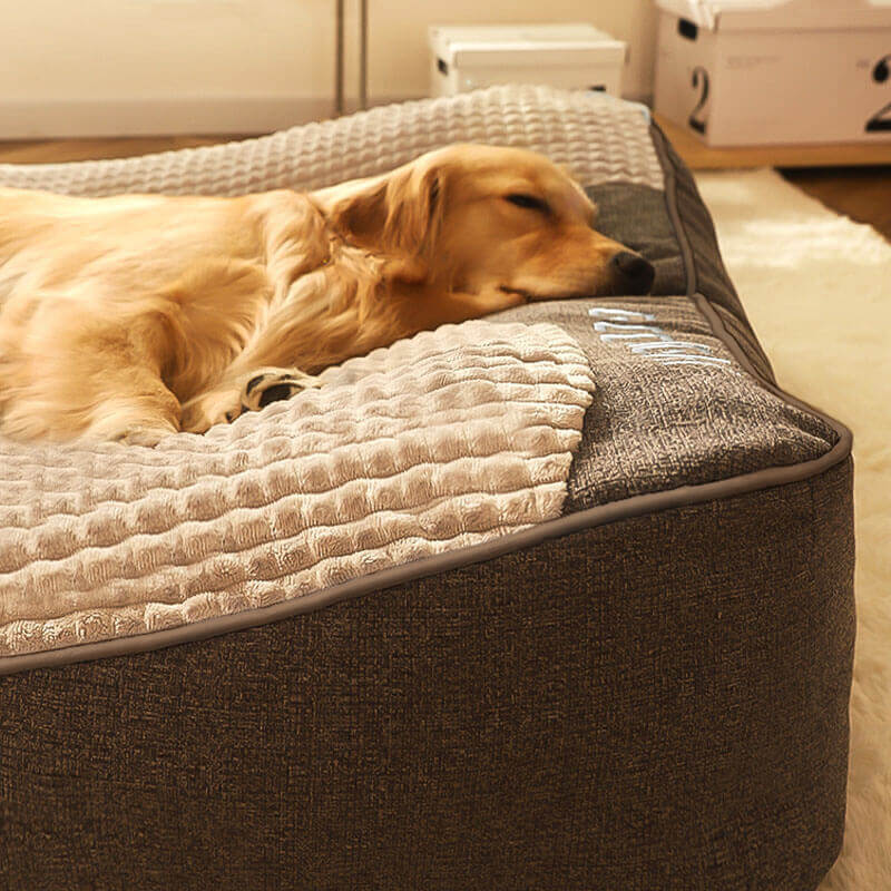 Plush Orthopedic Durable Pet Dog Mattress Bed