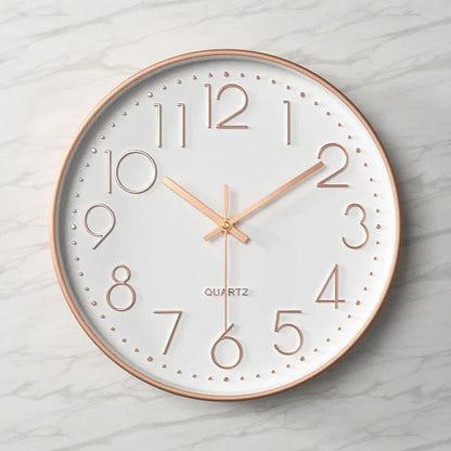 Large 3D Wall Clock with Easy-to-Read Numbers – Modern Minimalist Home and Office Decor 10