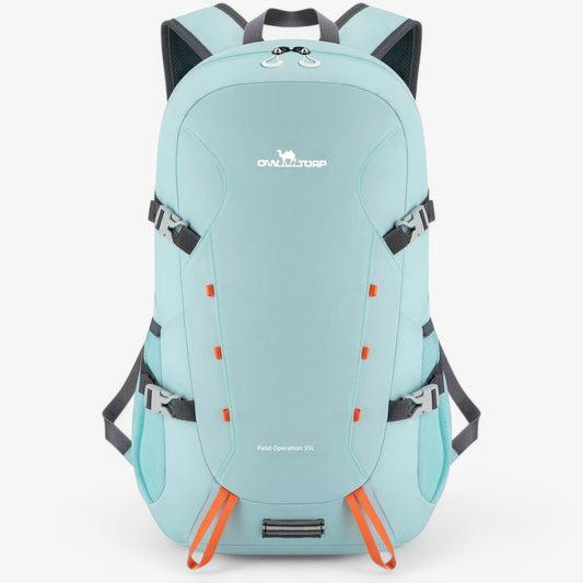 Spacious Water Resistant Hiking Backpack, Compact Foldable Style - Pexav