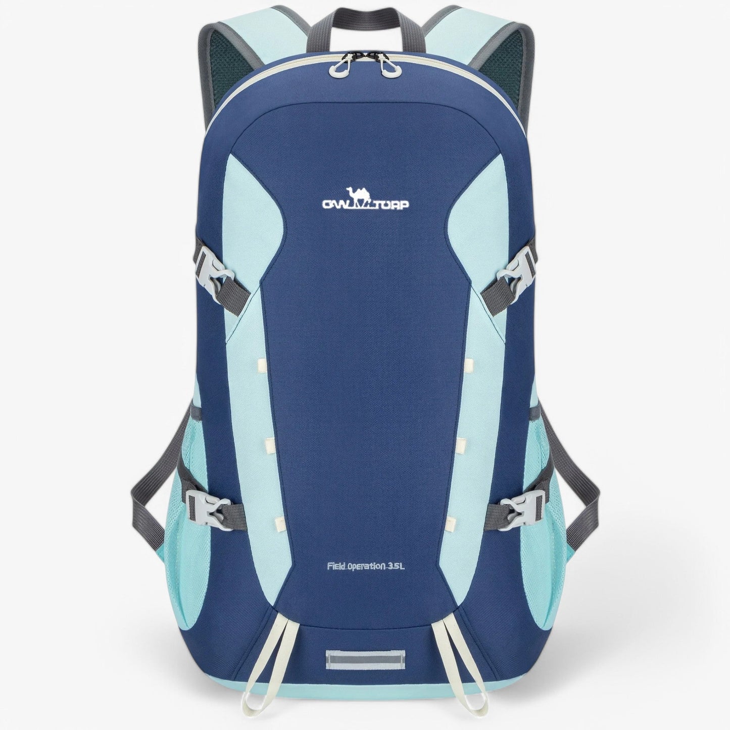 Spacious Water Resistant Hiking Backpack, Compact Foldable Style