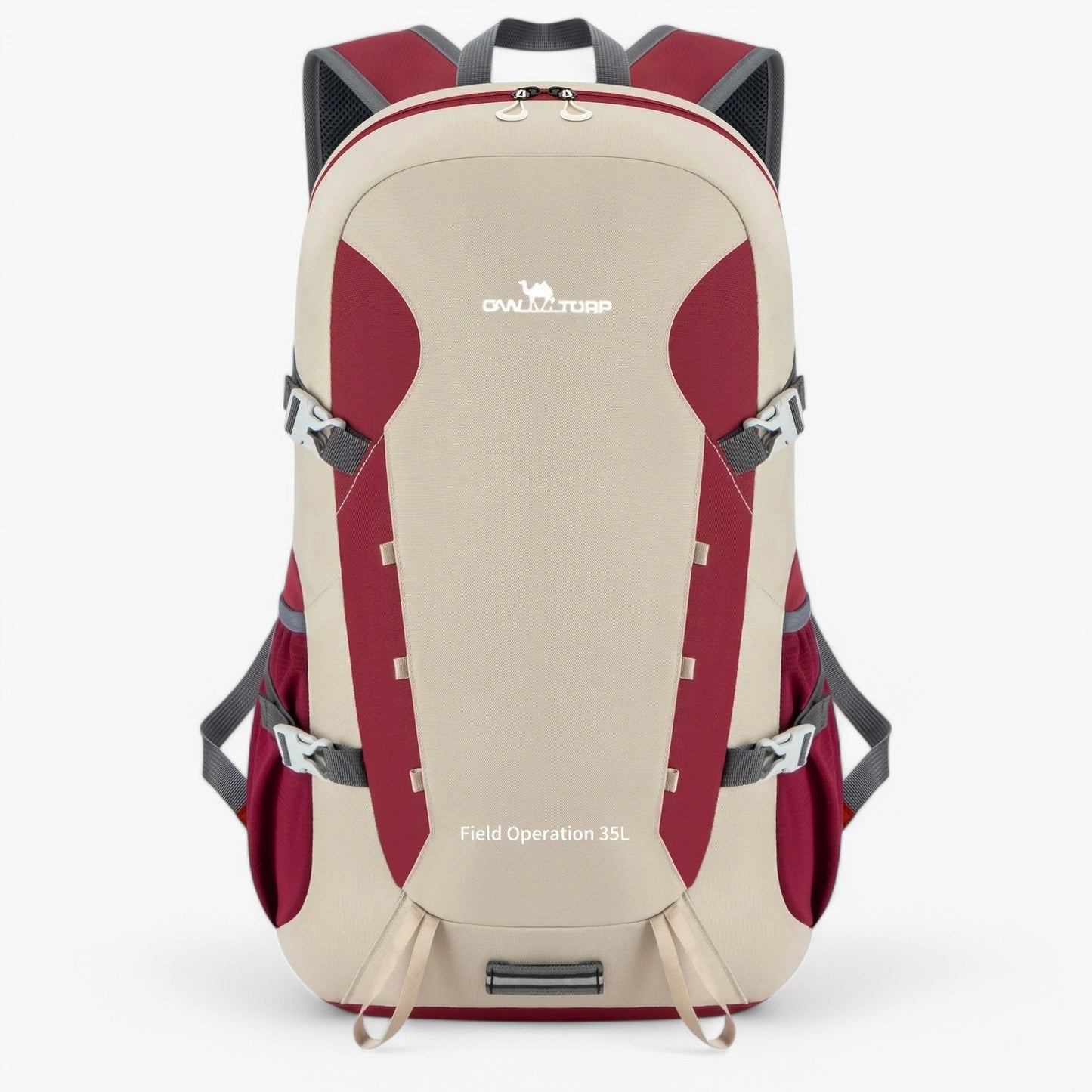 Spacious Water Resistant Hiking Backpack, Compact Foldable Style