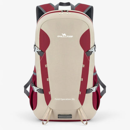 Spacious Water Resistant Hiking Backpack, Compact Foldable Style