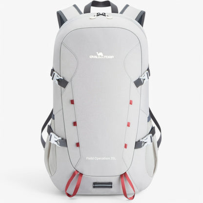 Spacious Water Resistant Hiking Backpack, Compact Foldable Style