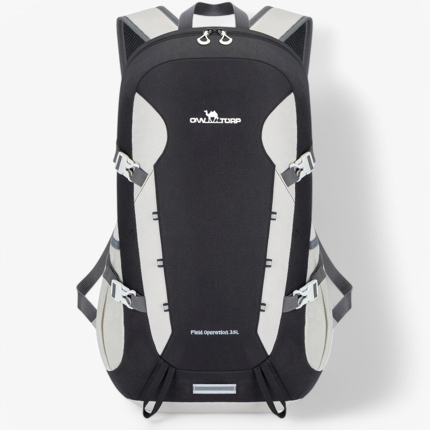Spacious Water Resistant Hiking Backpack, Compact Foldable Style