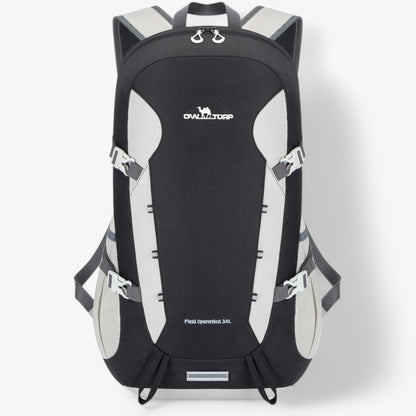 Spacious Water Resistant Hiking Backpack, Compact Foldable Style