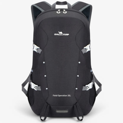 Spacious Water Resistant Hiking Backpack, Compact Foldable Style