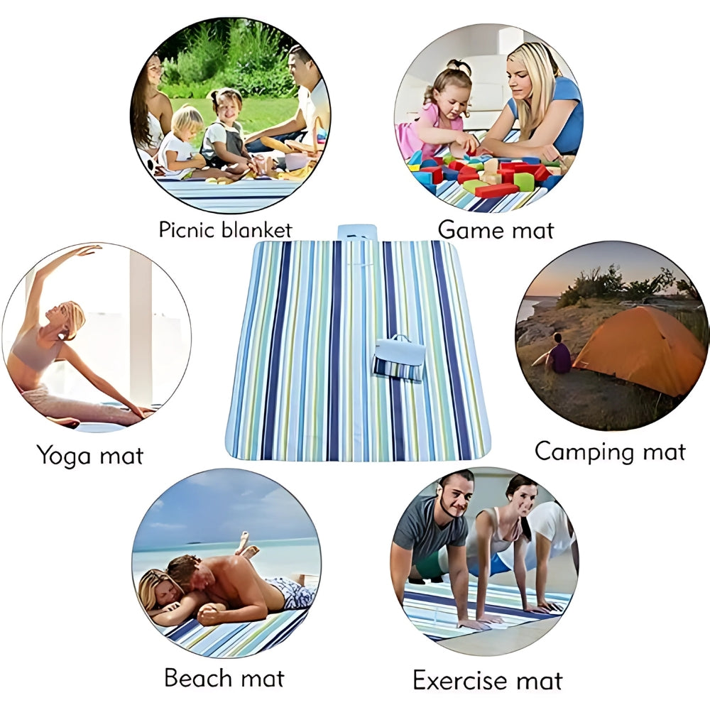 Big Water Resistant Outdoor Blanket - Beach Picnic Mat
