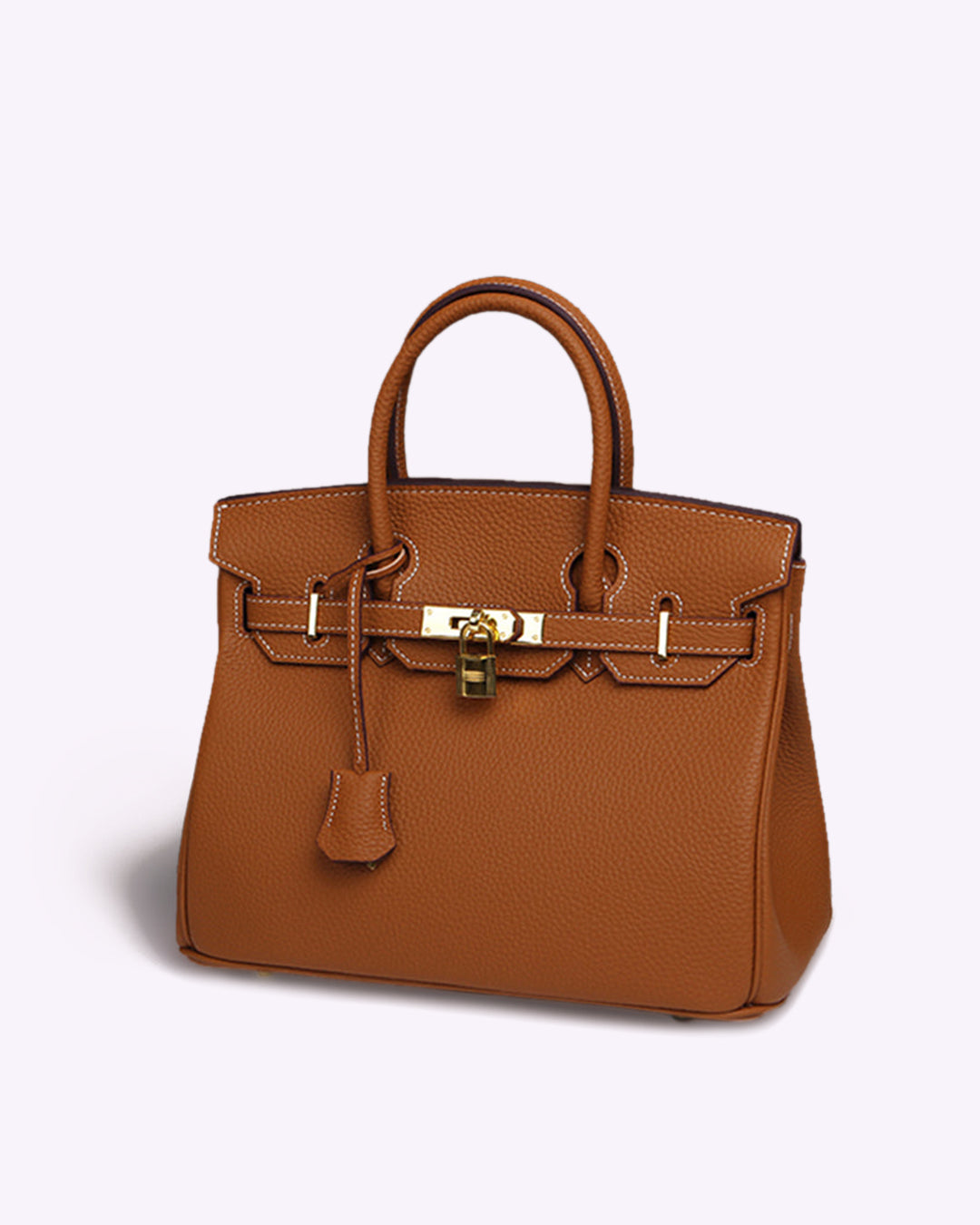 Stylish Women's Big Leather Daily Tote Bag