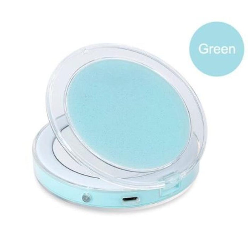 Bright Travel Mirror 3X Magnification Auto Sensor