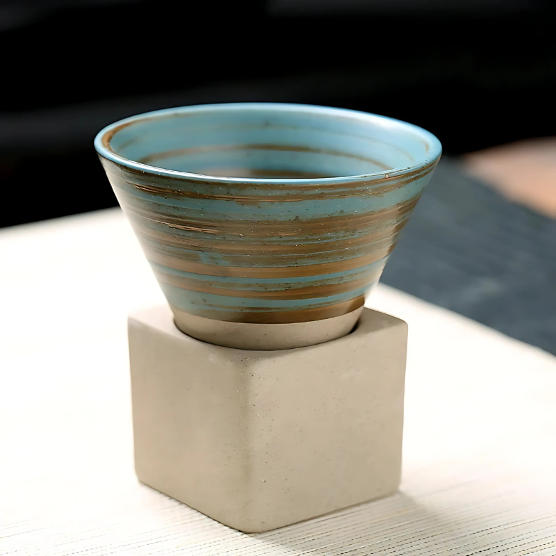 Traditional Japanese Style Coffee Mug Set