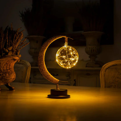 Soft Glow Round Table Lamp Modern Home Lighting
