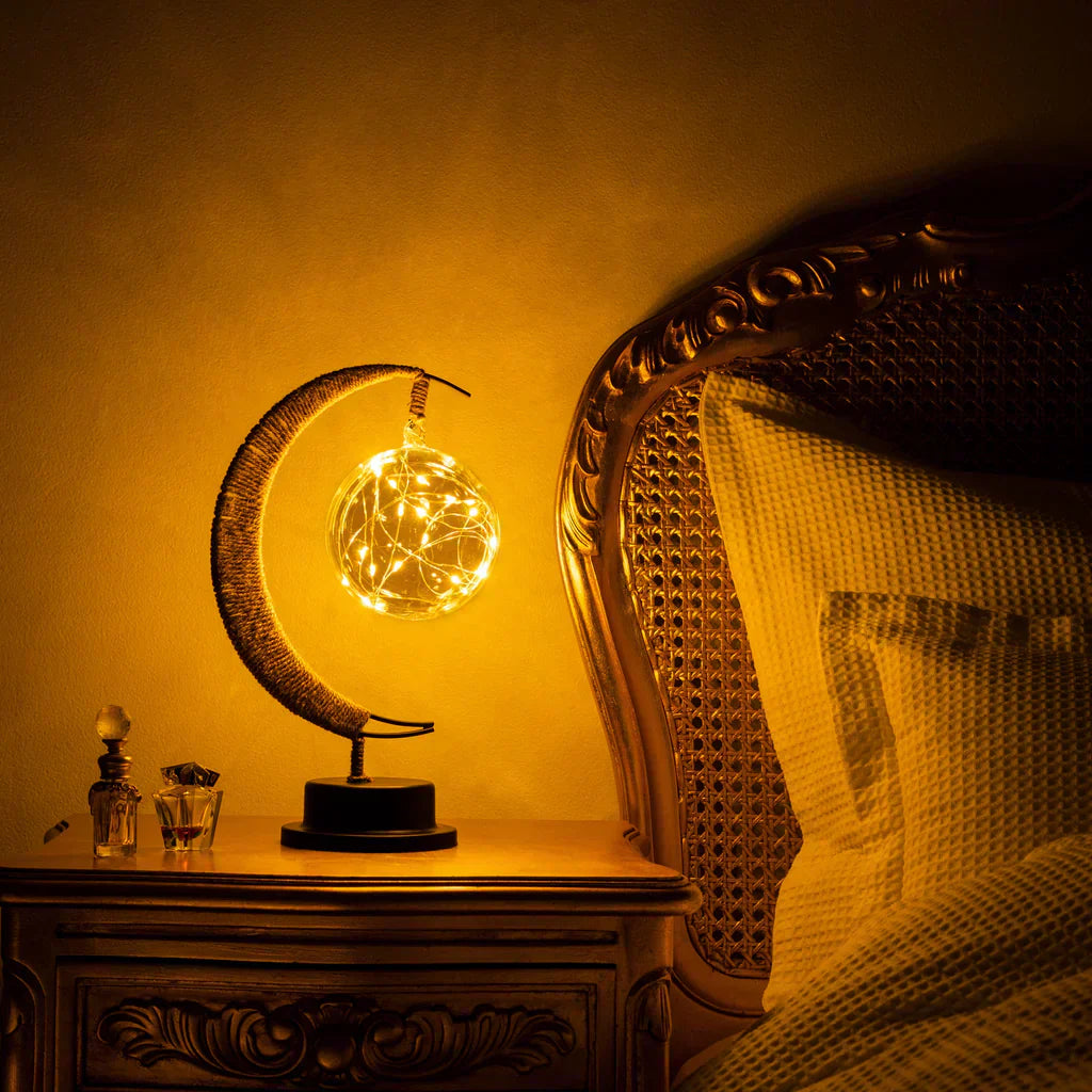 Soft Glow Round Table Lamp Modern Home Lighting