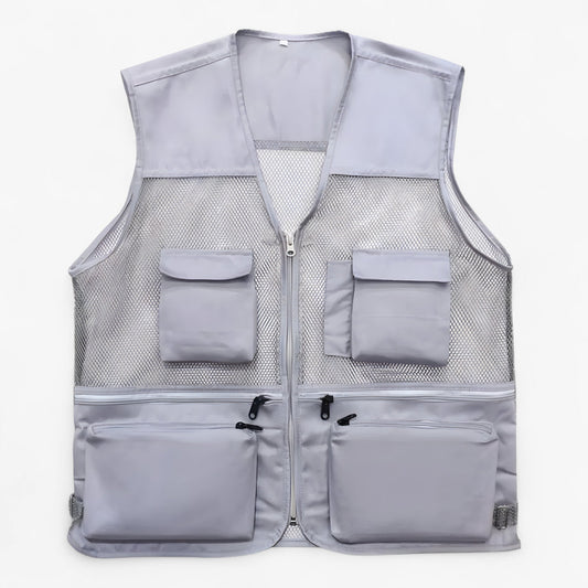 Comfortable Water Resistant Fishing Vest for Men - Pexav