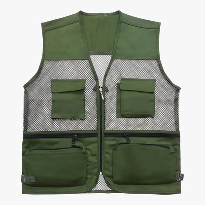 Comfortable Water Resistant Fishing Vest for Men