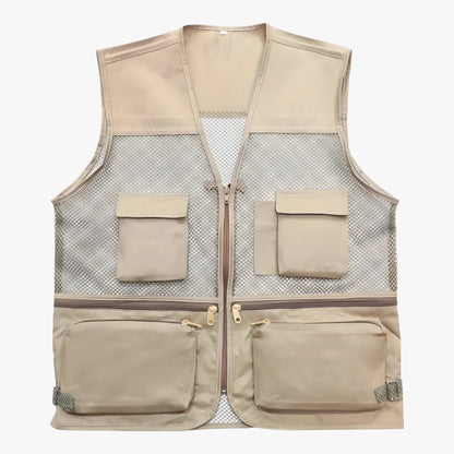 Comfortable Water Resistant Fishing Vest for Men