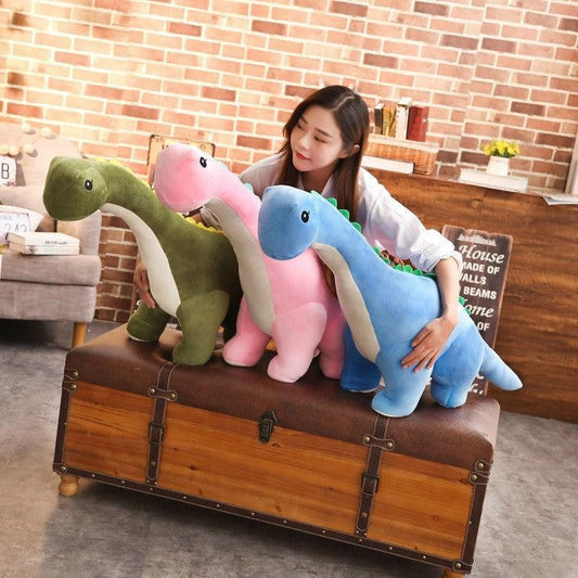 Big Soft Dinosaur Plush Toy Brachiosaurus Pillow - Pexav