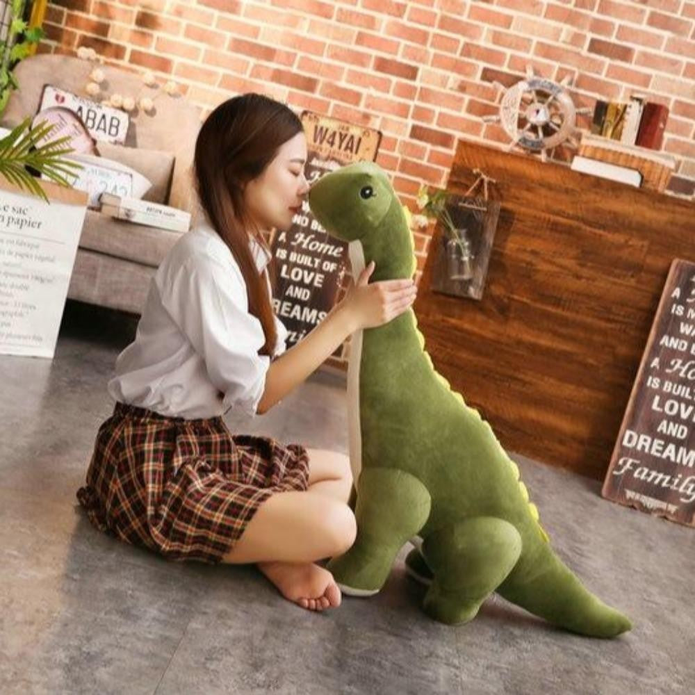 Long Neck Dino Pillow Plush 3D Stuffed Animal Brachiosaurus