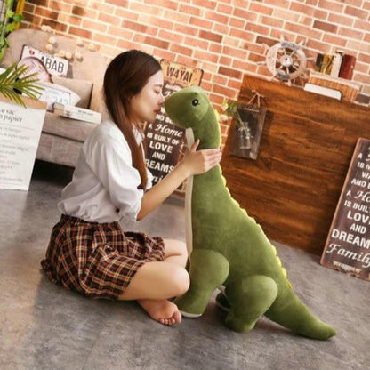 Long Neck Dino Pillow Plush 3D Stuffed Animal Brachiosaurus