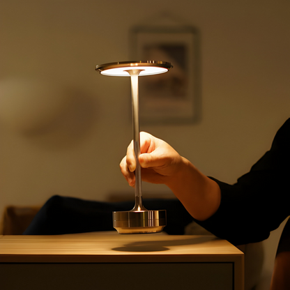 Bright Wireless Desk Lamp with Adjustable Touch Dimmer - Pexav