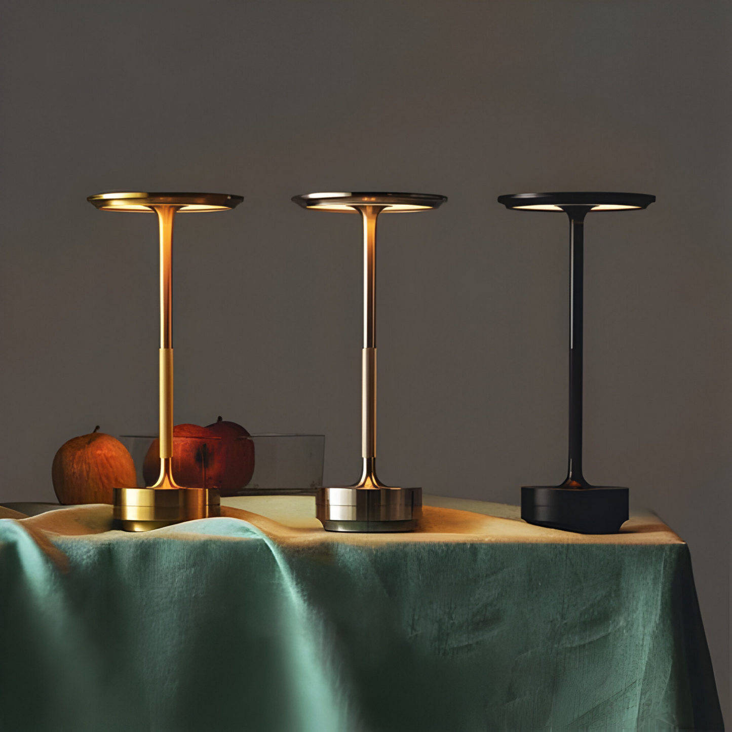 Bright Wireless Desk Lamp with Adjustable Touch Dimmer