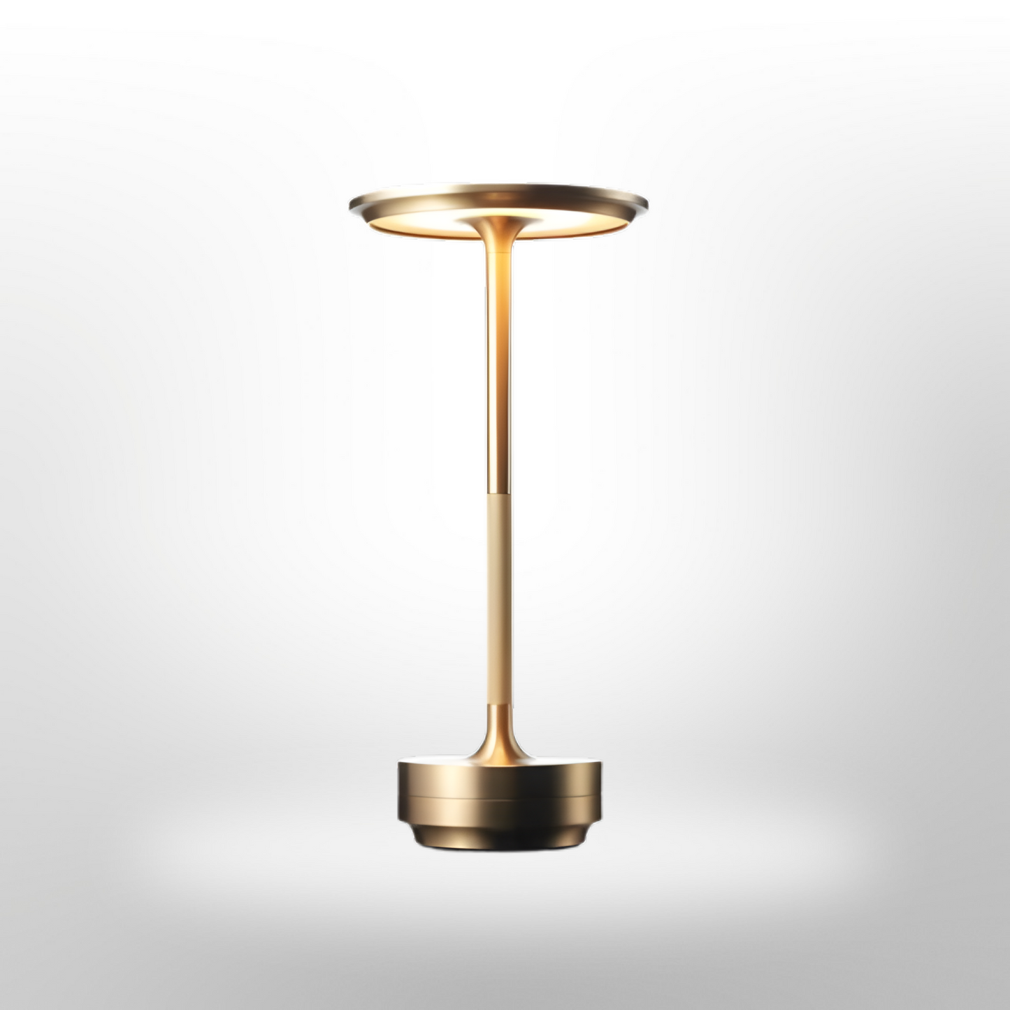 Bright Wireless Desk Lamp with Adjustable Touch Dimmer