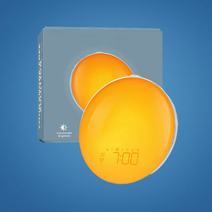 Wake Up Light Alarm Clock with Gentle Morning Simulation