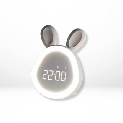 Fun Children's Bunny Night Light Alarm Clock