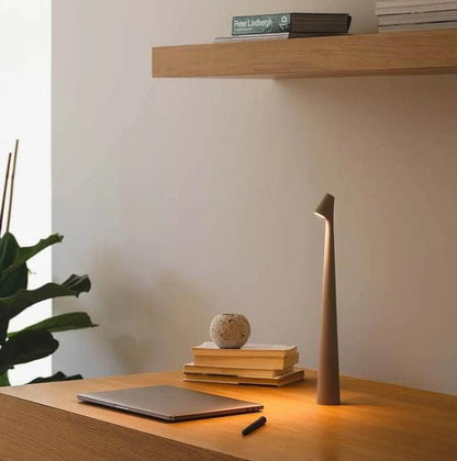 Portable Desk Lamp with Adjustable Brightness Settings