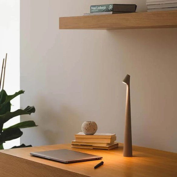 Portable Desk Lamp with Adjustable Brightness Settings