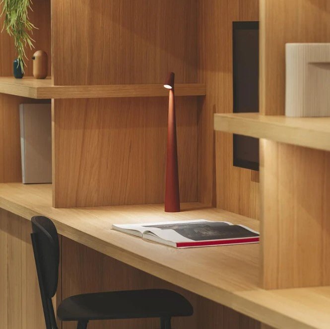 Portable Desk Lamp with Adjustable Brightness Settings