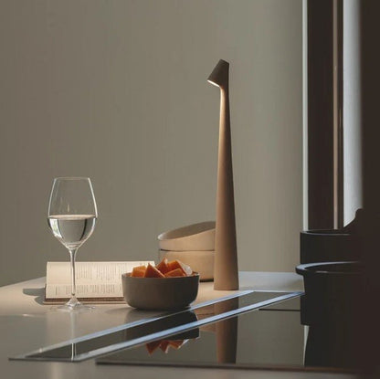 Portable Desk Lamp with Adjustable Brightness Settings