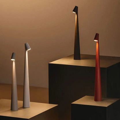Portable Desk Lamp with Adjustable Brightness Settings - Pexav