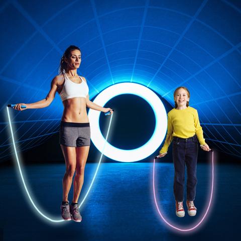 Bright Adjustable Fitness Rope - Pexav