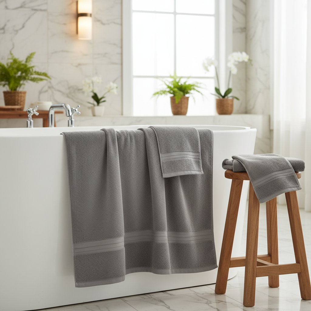 Soft Premium Cotton Bath Towel Set - Pexav