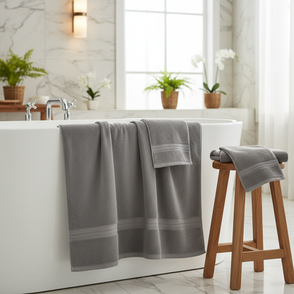 Soft Premium Cotton Bath Towel Set - Pexav