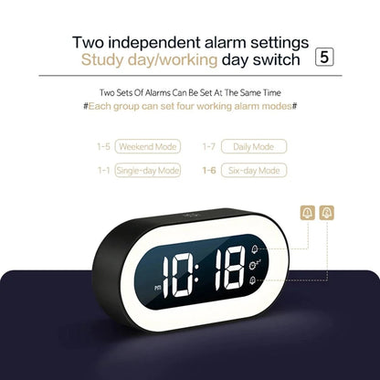 Soft Wake Up Clock Radio