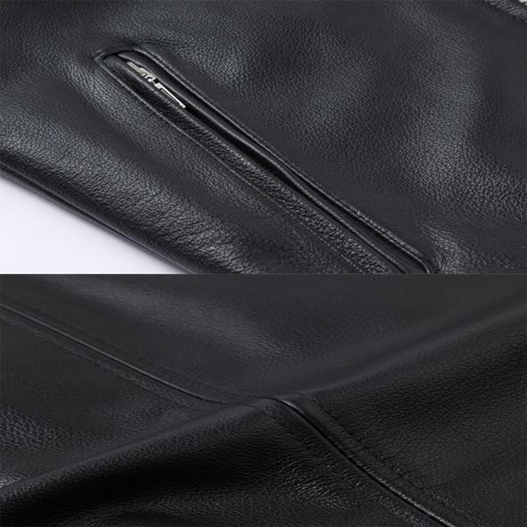 Classic Motorcycle Faux Leather Jacket