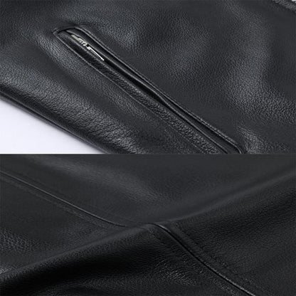 Classic Motorcycle Faux Leather Jacket