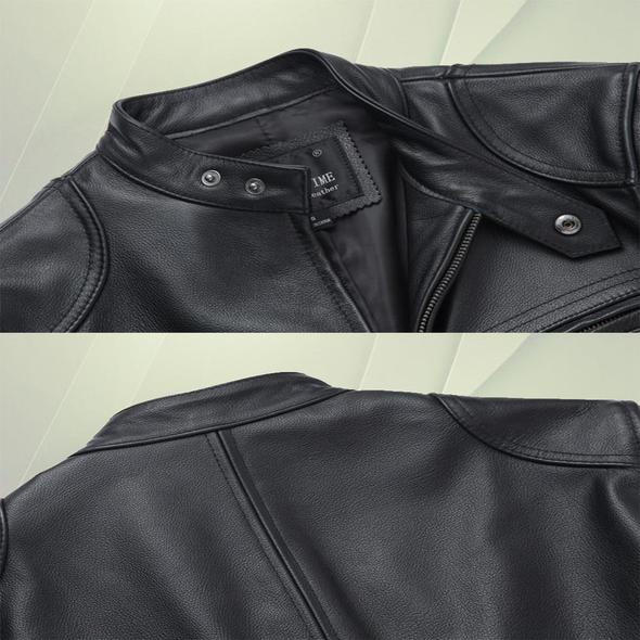 Classic Motorcycle Faux Leather Jacket