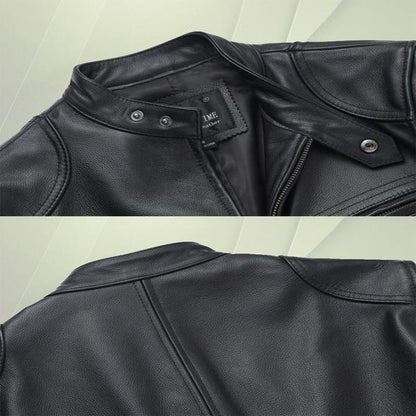 Classic Motorcycle Faux Leather Jacket