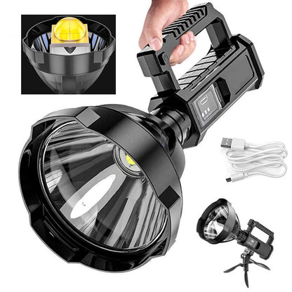 Bright Portable Rechargeable LED Torch - Pexav