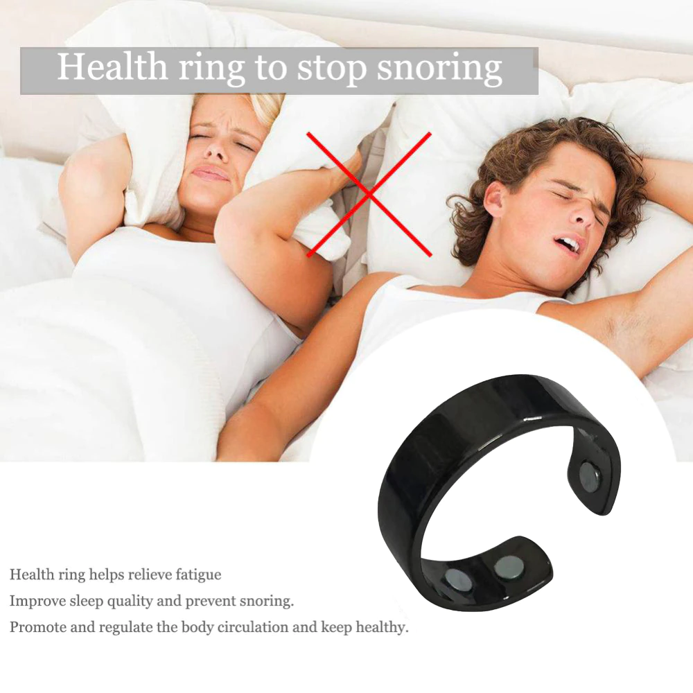Snore Stopper Magnetic Sleep Aid Ring - Pexav