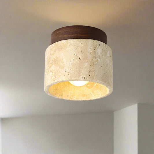 Stylish Soft White Overhead Ceiling Lamp - Pexav