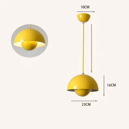 Macaron Flower Bud Pendant Light
