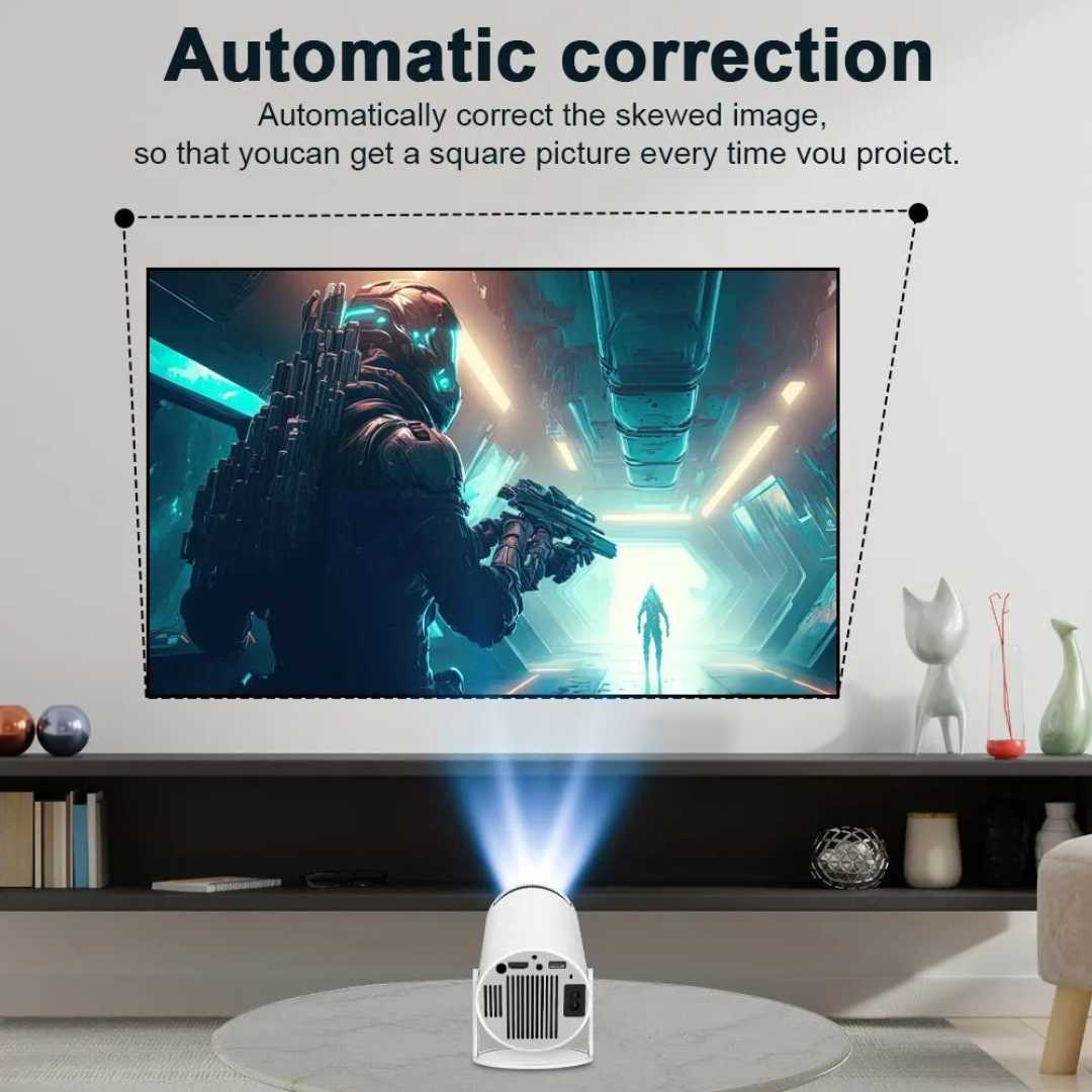 Compact HD Home Cinema Projector with Remote