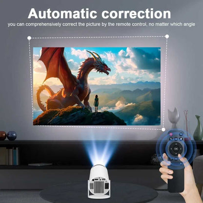 Compact HD Home Cinema Projector with Remote